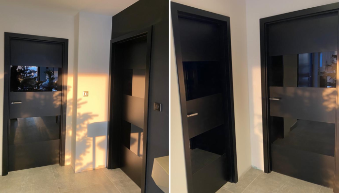 Portes noires intérieures Portes noires intérieures